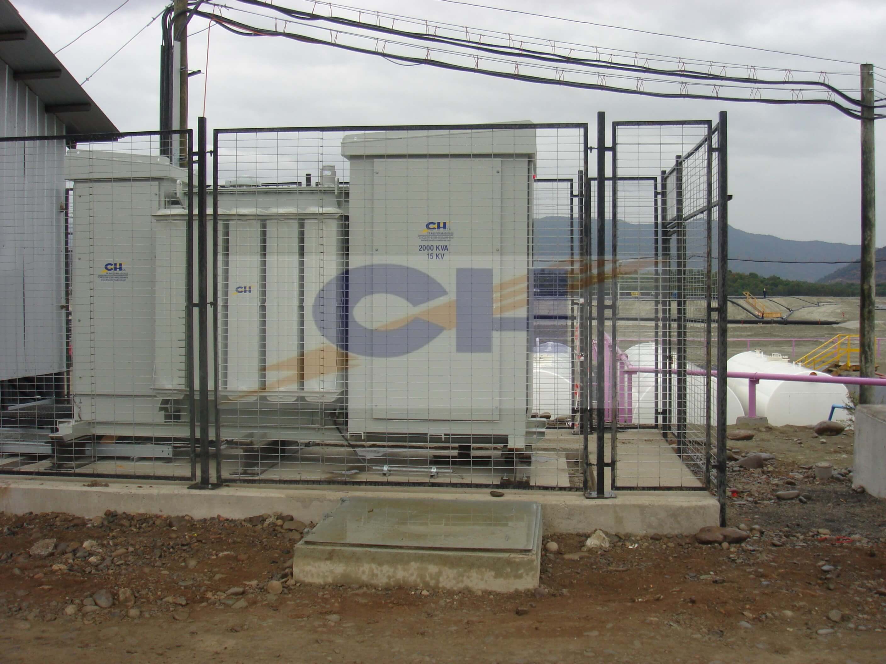 TRANSFORMADORES CH Subestacion Unitaria 2000 KV MVC